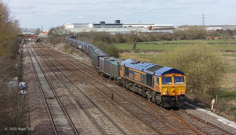 66757 gypsum empties Loughborough
