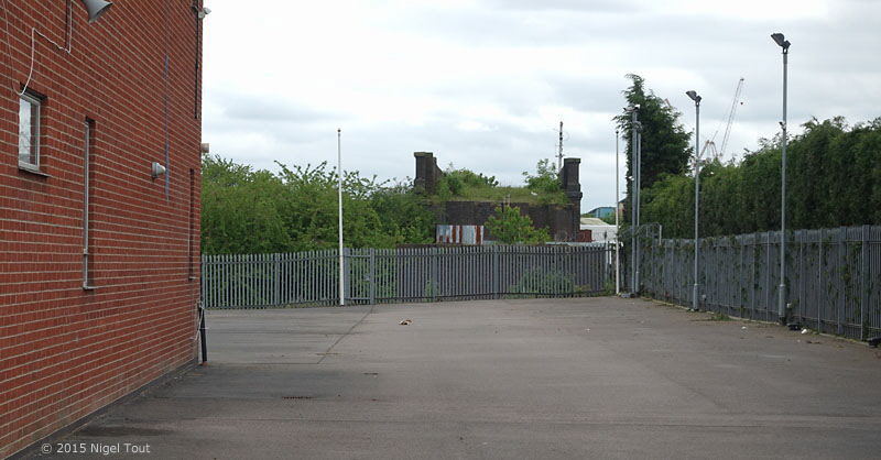 Site of GCR viaduct near St. Margaret's Way, Leicester Site of GCR viaduct near St. Margaret's Way, Leicester