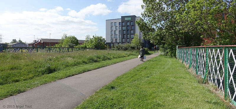 Great Central Way near Upperton Road Great Central Way near Upperton Road