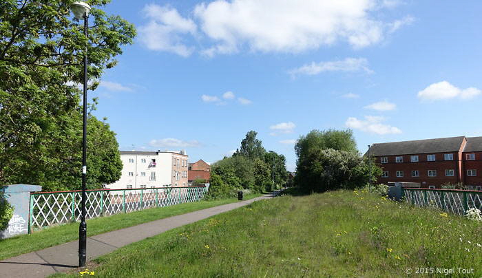 Great Central Way near Upperton Road Great Central Way near Upperton Road