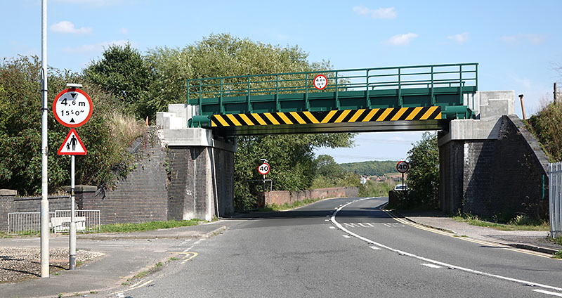 GCR new bridge Nottingham Road, Loughborough GCR new bridge Nottingham Road, Loughborough