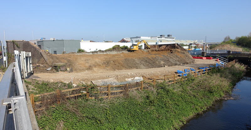 GCR Bridging the Gap - south embankment removal