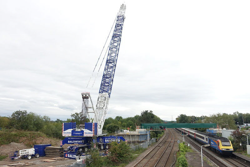 New bridge over The Gap in place