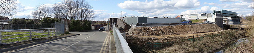 GCR 'Bridging the Gap', Railway Terrace GCR 'Bridging the Gap', Railway Terrace