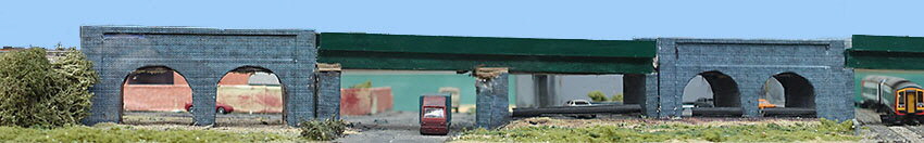 GCR model of 'Bridging the Gap', Railway Terrace GCR model of 'Bridging the Gap', Railway Terrace