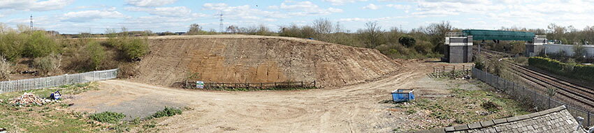Panorama of new GCR bridge Panorama of new GCR bridge