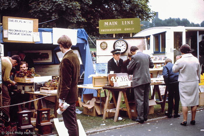 MLPG stand at Abbey Park Show, Leicester, 1969