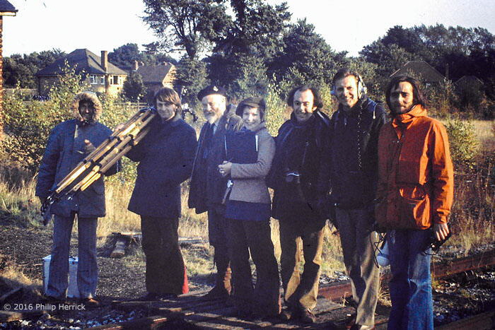 Bob Symes and TV team, Quorn & Woodhouse, 1973 Bob Symes and TV team, Quorn & Woodhouse, 1973