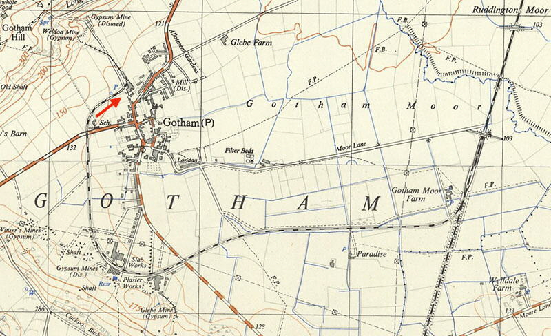Gotham Map1952 Gotham Map1952