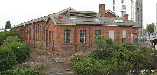 GCR ex-wagon repair shop before conversion, Leicester GCR ex-wagon repair shop before conversion, Leicester