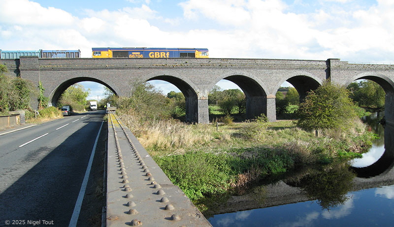 66706 gypsum empties, Loughborough Meadows
