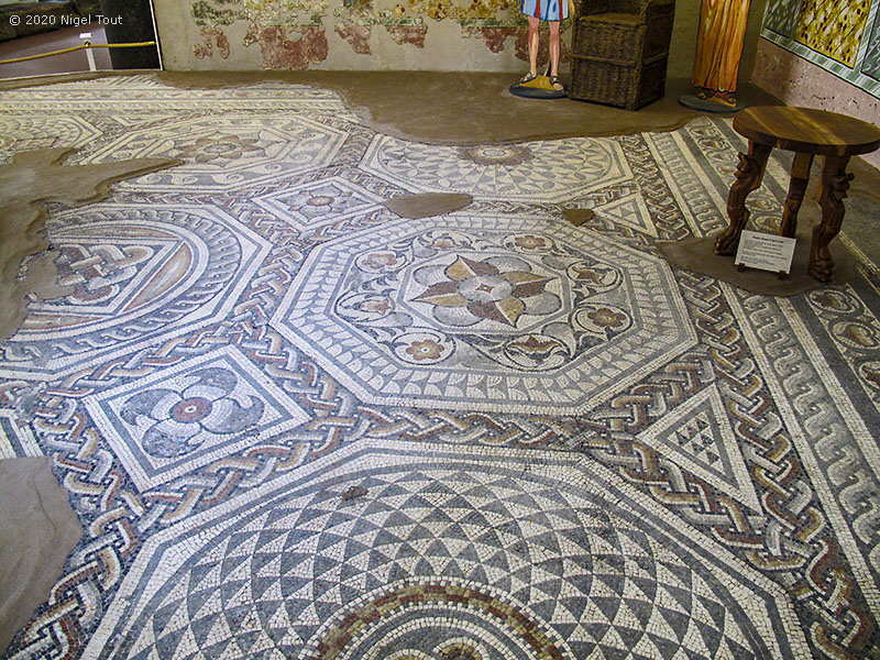 Blackfriars Roman Pavement in the Jewry Wall Museum Blackfriars Roman Pavement in the Jewry Wall Museum