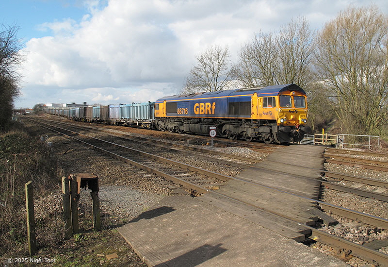 66716 gypsum empties Loughborough