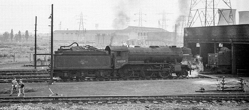 61809 Leicester GCR Shed 1961 61809 Leicester GCR Shed 1961